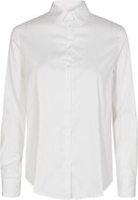Mmmartina Shirt Tops Shirts Long-sleeved White MOS MOSH
