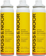 After Workout Dry Shampoo Pocket Fresh Grapefruit 3 Pack Torrschampo Nude MOSS & NOOR