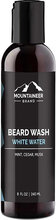 White Water Beard Wash Beauty Men Beard & Mustache Beard Shampoo Nude Mountaineer Brand