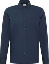 Style Casper Kc Basic Tops T-Langærmet Skjorte Blue MUSTANG