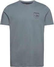 M Marina Musto Ss Tee T-shirts Short-sleeved Grå Musto*Betinget Tilbud