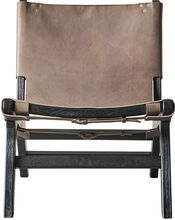 Loungestol Philosophy Home Furniture Chairs & Stools Chairs Brown Muubs