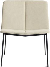 Loungestol Chamfer Home Furniture Chairs & Stools Chairs Beige Muubs