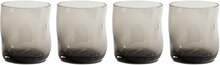 Glass Furo S Home Tableware Glass Drinking Glass Grå Muubs*Betinget Tilbud