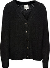 04 The Knit Cardigan Strikkegenser Cardigan Svart My Essential Wardrobe*Betinget Tilbud