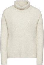 11 The Knit Rollneck Høyhalset Pologenser Hvit My Essential Wardrobe*Betinget Tilbud