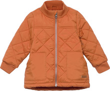 Nmmmanel Quilt Jacket Camp Outerwear Jackets & Coats Quilted Jackets Orange Name It