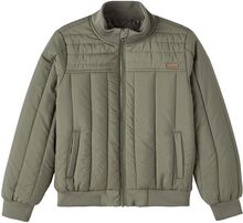 Nkmmars Quilt Jacket Tb Outerwear Jackets & Coats Quilted Jackets Grey Name It
