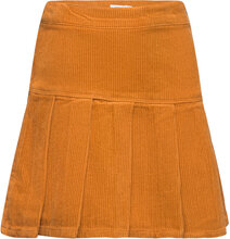 Nkfsalli Short Cord Skirt 8323-Yn P Dresses & Skirts Skirts Short Skirts Orange Name It