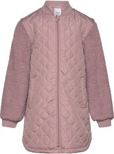 Nkfmember Long Quilt Jacket Tb Outerwear Jackets & Coats Quilted Jackets Pink Name It