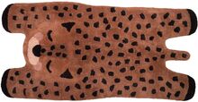 Rug Little Cheetah Home Kids Decor Rugs And Carpets Asymmetric Rugs Brun Nattiot*Betinget Tilbud