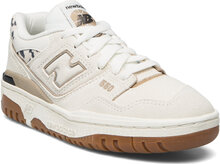 New Balance Bb550 Kids Bungee Lace Sport Sneakers Low-top Sneakers Cream New Balance