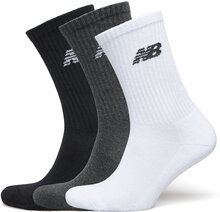 Nb Everyday Crew 3 Pairs Sport Socks Regular Socks Multi/patterned New Balance