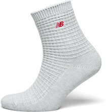 Waffle Knit Ankle Socks 2 Pack Sport Socks Regular Socks Multi/patterned New Balance
