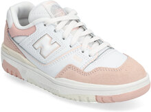 New Balance Bb550 Kids Bungee Lace Sport Sneakers Low-top Sneakers Pink New Balance