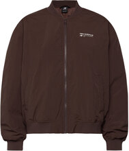 Linear Heritage Woven Bomber Jacket Sport Jackets Bomber Brown New Balance