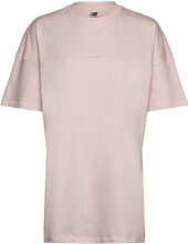 Nb Athletics Nature State Short Sleeve Tee Sport T-shirts & Tops Short-sleeved Pink New Balance