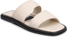 Woms Slides Shoes Summer Shoes Flat Sandals Beige NEWD.Tamaris*Betinget Tilbud
