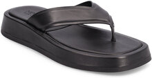 Woms Slides Shoes Summer Shoes Flat Sandals Svart NEWD.Tamaris*Betinget Tilbud