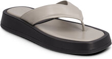 Woms Slides Shoes Summer Shoes Flat Sandals Grønn NEWD.Tamaris*Betinget Tilbud
