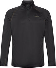 Nwlagile Half Zip Midlayer Sport Sweatshirts & Hoodies Fleeces & Midlayers Black Newline