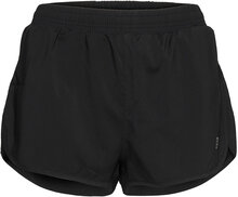 Women Core Split Shorts Sport Shorts Sport Shorts Black Newline