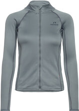 Nwlagile Full Zip Midlayer W Sport Sweatshirts & Hoodies Fleeces & Midlayers Silver Newline