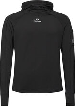 Nwlrapid Hood Midlayer Sport Sweatshirts & Hoodies Fleeces & Midlayers Black Newline
