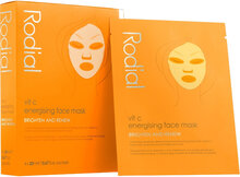 Rodial Vit C Energising Sheet Mask X4 Beauty WOMEN Skin Care Face Face Masks Sheet Mask Nude Rodial*Betinget Tilbud