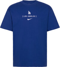 Men's Nike Max 90 Arch Fashion Tee - Los Angeles Dodgers Sport Men Men Sports Clothes Sport Tops Sport Training T-shirts Blue NIKE Fan Gear