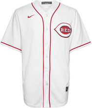 Cincinnati Reds Nike Official Replica Home Jersey Tops T-shirts Short-sleeved White NIKE Fan Gear