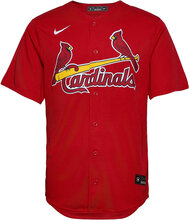 St. Louis Cardinals Nike Official Replica Alternate Jersey Tops T-shirts Short-sleeved Red NIKE Fan Gear