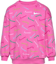 Nkg Swoosh Logo Bf Crew / Nkg Swoosh Logo Bf Crew Sport Sweatshirts & Hoodies Sweatshirts Pink Nike