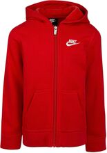 Nkn Club Fleece Fz Hoodie / Nkn Club Fleece Fz Hoodie Sport Sweatshirts & Hoodies Hoodies Red Nike