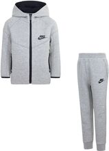 Nike Tech Fleece Full-Zip Set Sport Tracksuits Grey Nike