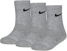 Nhb Df Performance Basic Crew / Nhb Df Performance Basic Cre Socks & Tights Socks Grå Nike*Betinget Tilbud