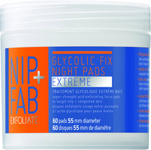 Glycolic Fix X-Treme Pads Renseservietter Ansigt Nude Nip+Fab