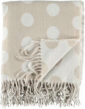 Blanket Dot Home Textiles Cushions & Blankets Blankets & Throws Beige Noble House