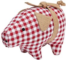 X-Mas Pig Home Decoration Christmas Decoration Christmas Baubles & Tree Accessories Red Noble House