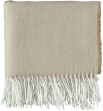 Blanket Ingrid Home Textiles Cushions & Blankets Blankets & Throws Beige Noble House