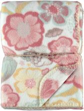 Fleece Bloom Home Textiles Cushions & Blankets Blankets & Throws Multi/patterned Noble House