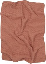 Wabi Sabi Quilted Blanket 100X135 Home Sleep Time Blankets & Quilts Rosa NOBODINOZ*Betinget Tilbud