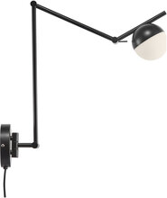 Contina / Wall Ceiling Home Lighting Lamps Wall Lamps Black Nordlux