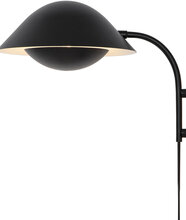 Freya | Væglampe | Home Lighting Lamps Wall Lamps Black Nordlux