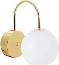 Franca | Væglampe Home Lighting Lamps Wall Lamps Gold Nordlux