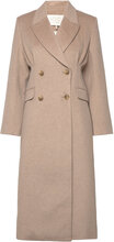 Infinity Coat Outerwear Coats Winter Coats Beige Notes Du Nord*Betinget Tilbud