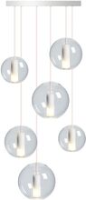 Moon Chandelier Home Lighting Lamps Ceiling Lamps Pendant Lamps White NUD Collection