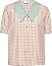 Nucassiane Shirt Blouses Short-sleeved Multi/mønstret Nümph*Betinget Tilbud