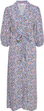 Nuedissi 7/8 Sleeve Dress Dresses Shirt Dresses Multi/mønstret Nümph*Betinget Tilbud