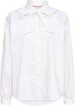 Nuperline Shirt Tops Shirts Long-sleeved White Nümph